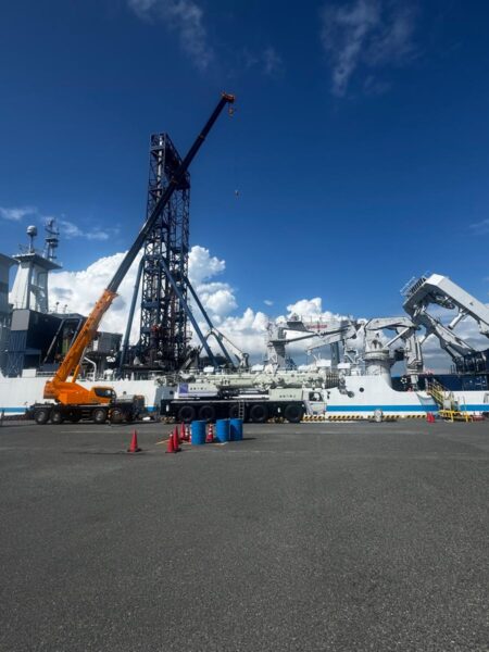 Geotechnical Drilling System Mobilisation – Shimonoseki, Japan
