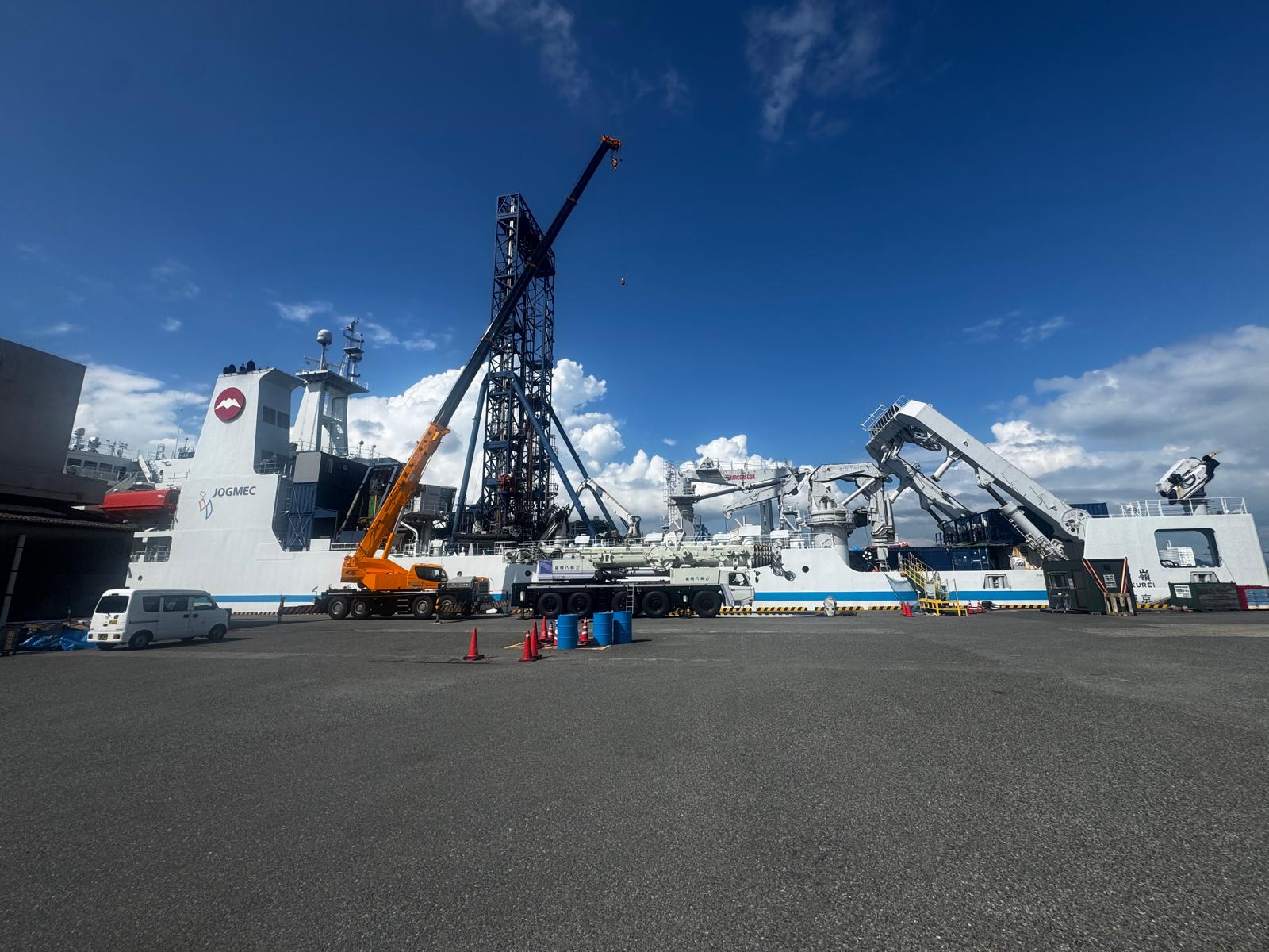 Geotechnical Drilling System Mobilisation – Shimonoseki, Japan