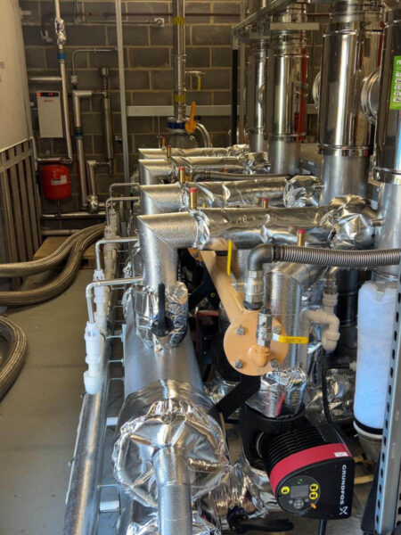 Boiler Install Neath Port Talbot Hospital, Wales