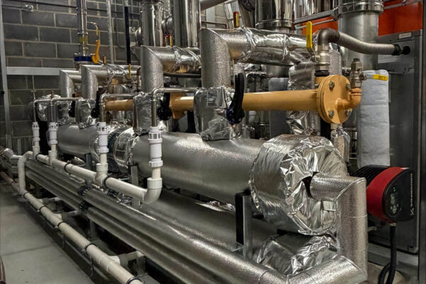 Boiler Install Neath Port Talbot Hospital, Wales